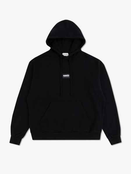 MANTO Худі LABEL 25 REGULAR black 3640 фото