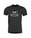 Футболка PENTAGON Ageron "Gas Mask" T-Shirt (BLACK) K09012-GM-05 фото