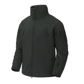 Куртка тактична HELIKON GUNFIGHTER Jacket - Shark Skin Windblocker - Jungle Green KU-GUN-FM-31 фото