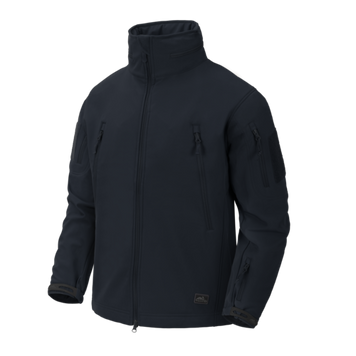 Куртка тактична HELIKON GUNFIGHTER Jacket - Shark Skin Windblocker - Navy Blue KU-GUN-FM-41 фото