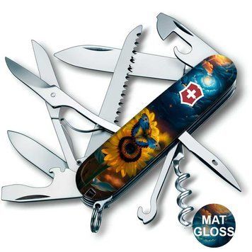 Складаний ніж Victorinox HUNTSMAN UKRAINE Зоряний метелик Vx13713.3_T3240pw фото