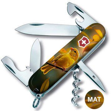 Складаний ніж Victorinox SPARTAN UKRAINE Золота пташка Vx13603.7_T3170pw фото