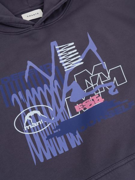 MANTO Худі WIRE OVERSIZE purple 3561 фото