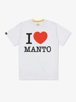 MANTO Футболка I LOVE MANTO white 3522 фото