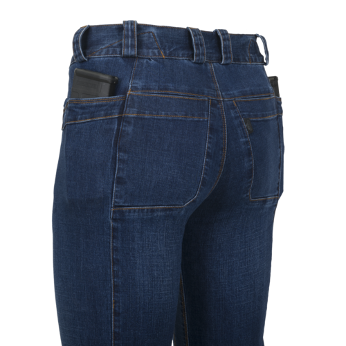 Джинси тактичні HELIKON COVERT TACTICAL PANTS&reg; - Denim Mid - Vintage Worn Blue SP-CTP-DD-96 фото