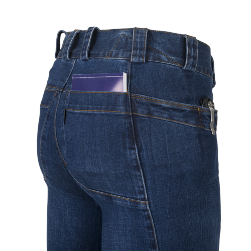 Джинси тактичні HELIKON COVERT TACTICAL PANTS&reg; - Denim Mid - Vintage Worn Blue SP-CTP-DD-96 фото