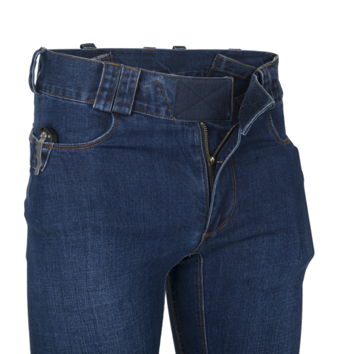 Джинси тактичні HELIKON COVERT TACTICAL PANTS&reg; - Denim Mid - Vintage Worn Blue SP-CTP-DD-96 фото