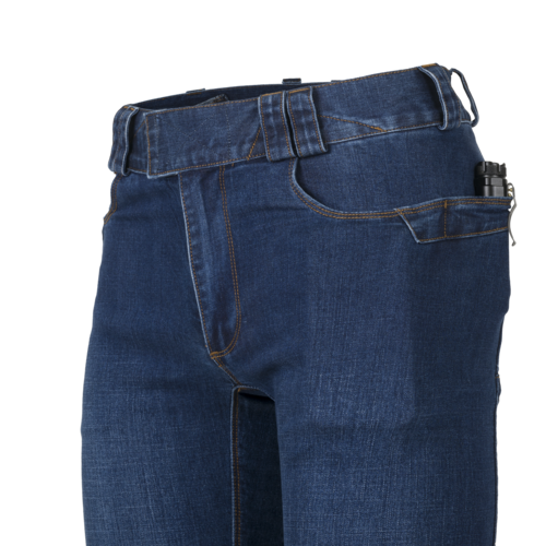 Джинси тактичні HELIKON COVERT TACTICAL PANTS&reg; - Denim Mid - Vintage Worn Blue SP-CTP-DD-96 фото