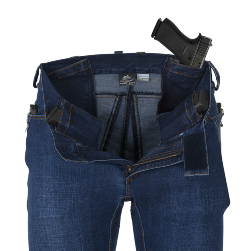 Джинси тактичні HELIKON COVERT TACTICAL PANTS&reg; - Denim Mid - Vintage Worn Blue SP-CTP-DD-96 фото