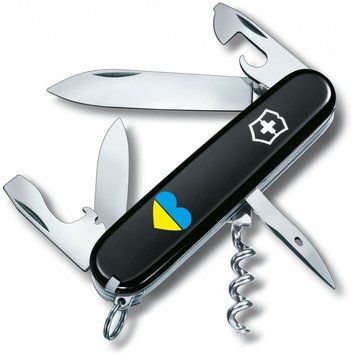 Складаний ніж Victorinox SPARTAN UKRAINE Серце синьо-жовте Vx13603.3_T1090u фото