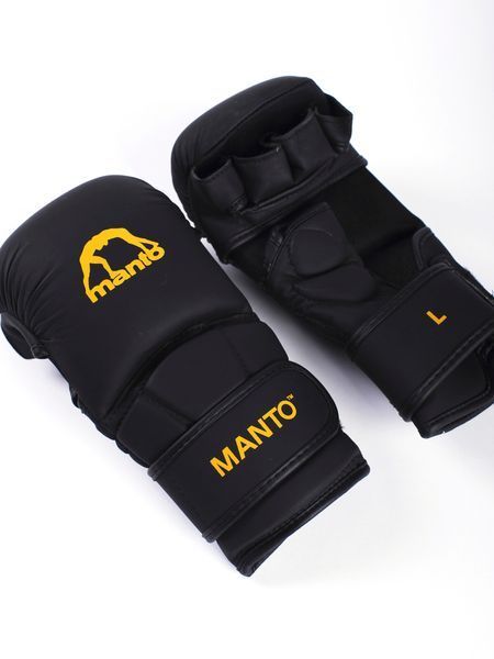 MANTO Рукавиці для ММА ESSENTIAL black-orange 3260 фото