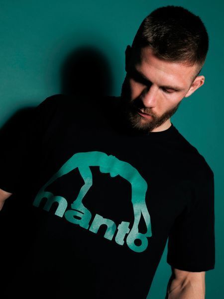 MANTO Футболка VIBE 25 black-green 3610 фото