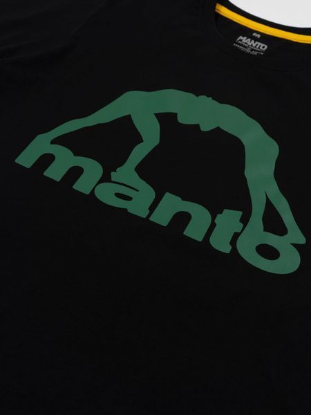 MANTO Футболка VIBE 25 black-green 3610 фото