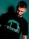 MANTO Футболка VIBE 25 black-green 3610 фото 2