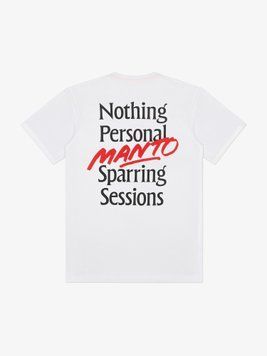 MANTO Футболка NOTHING PERSONAL white 3848 фото