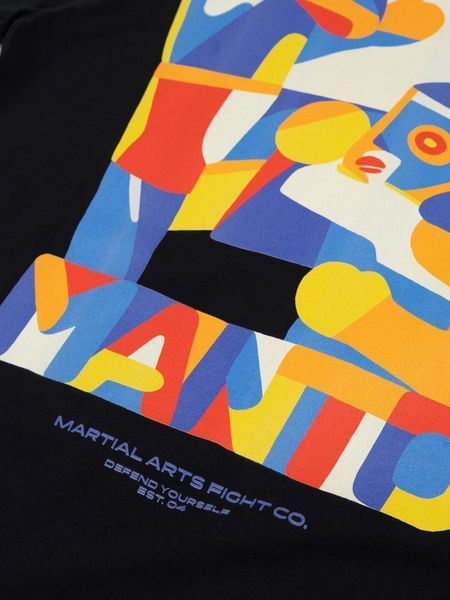 MANTO Футболка CUBISM THAI black 3601 фото
