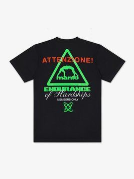 MANTO Футболка ATTENZIONE black 3845 фото