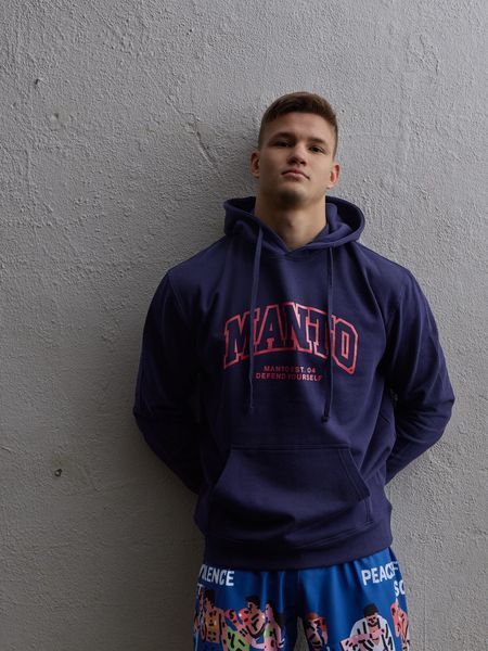 MANTO Худі VARSITY 26 navy blue 3826 фото