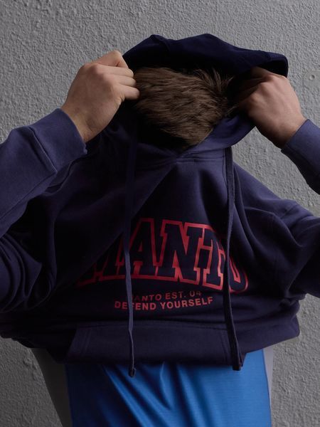 MANTO Худі VARSITY 26 navy blue 3826 фото