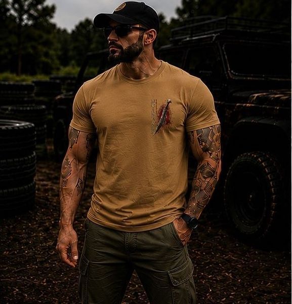 copy_Футболка PRIDE-GEAR MOLON LABE (COYOTE) PG-TS-ML-CB фото