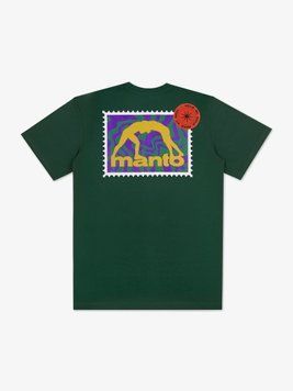 MANTO Футболка STAMP 25 pine green 3722 фото