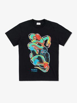 MANTO x Panku Футболка STRUGGLE black 3552 фото