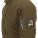 Флісова кофта HELIKON ALPHA TACTICAL Jacket - Grid Fleece - Navy Blue BL-ALT-FG-41 фото 4