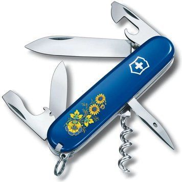 Складаний ніж Victorinox SPARTAN UKRAINE Квіти Vx13603.2_T1050u фото