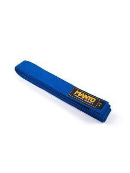 MANTO Пояс BJJ ORIGINAL blue 1834 фото