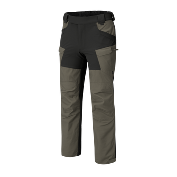 Штани HELIKON HYBRID OUTBACK PANTS&reg; - DuraCanvas&reg; - Taiga Green / Black A SP-HOP-DC-0901A фото