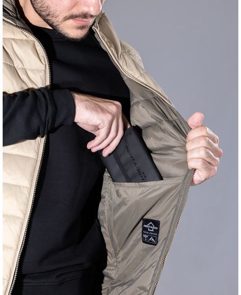 Жилетка PENTAGON Aurora 2.0 Hood Vest (KHAKI) K04011-2.0-08 фото