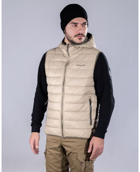 Жилетка PENTAGON Aurora 2.0 Hood Vest (KHAKI) K04011-2.0-08 фото